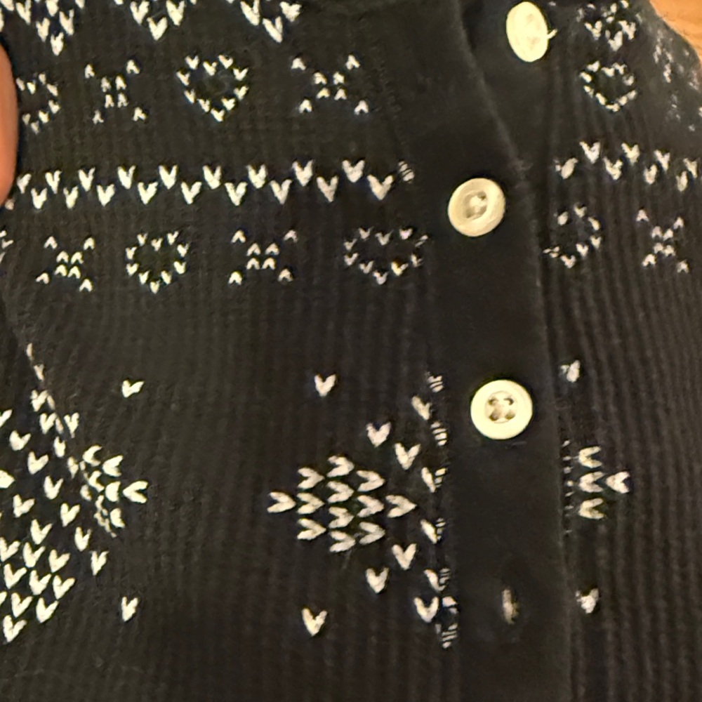 Apres Ski Black Patterned Lounge Set - Picture 2 of 8